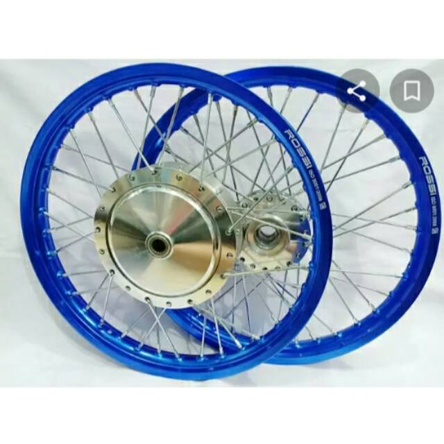 Jual Velg Sepaket Rossi Jari Jari Tromol Chrome All Matic Mio Beat