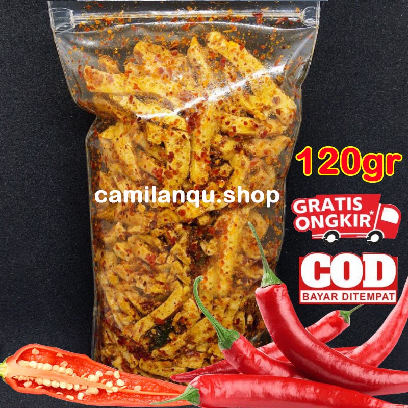 Jual Basreng Pedas Daun Jeruk Basreng Sultan Bandung Viral Bumbu