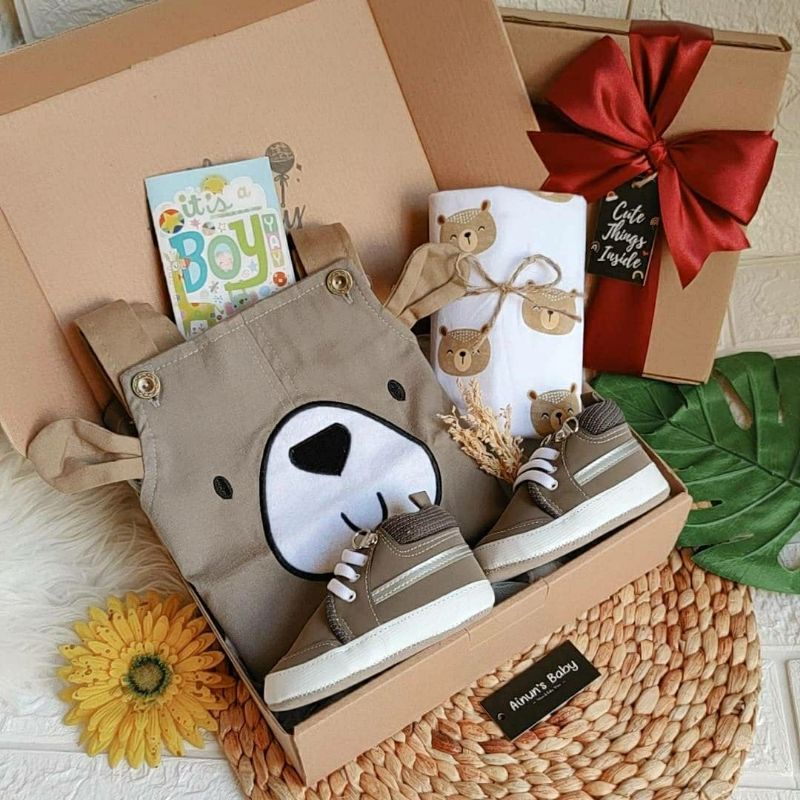 Jual Ainunsbaby HAMPERS BAJU BAYI LAKI LAKI NEWBORN KADO LAHIRAN 4