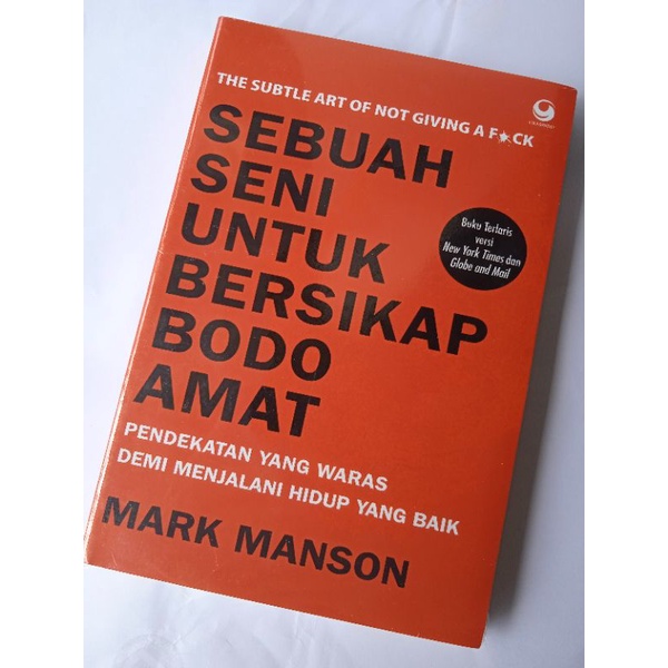 Jual Buku Motivasi Hidup Sebuah Seni Untuk Bersikap Bodo Amat