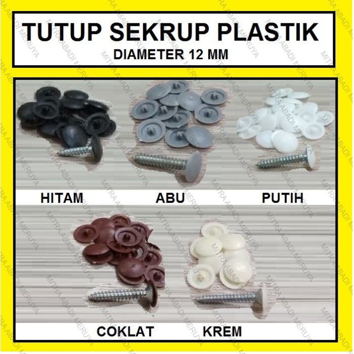 Jual Pengencang Mur Baut Tutup Sekrup Plastik Tutup Sekrup Furniture