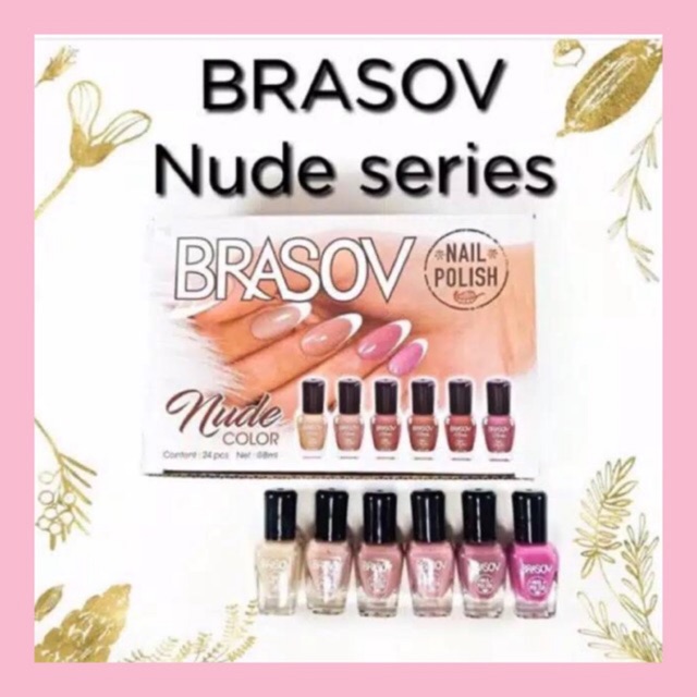 Jual Brasov Nail Polish Kutek Kitek Nude Shopee Indonesia