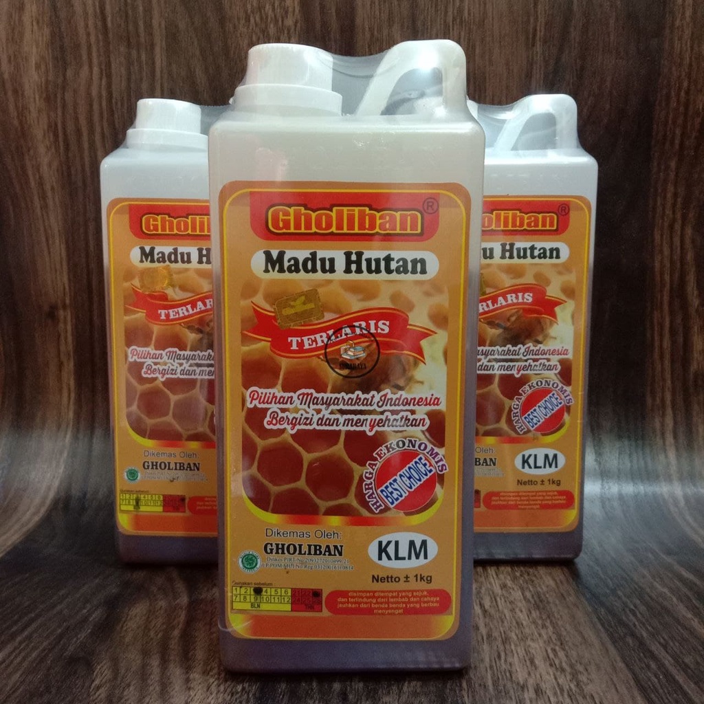 Jual Madu Gholiban KLM 1kg Madu Hutan Gholiban 1kg Madu Hutan Original