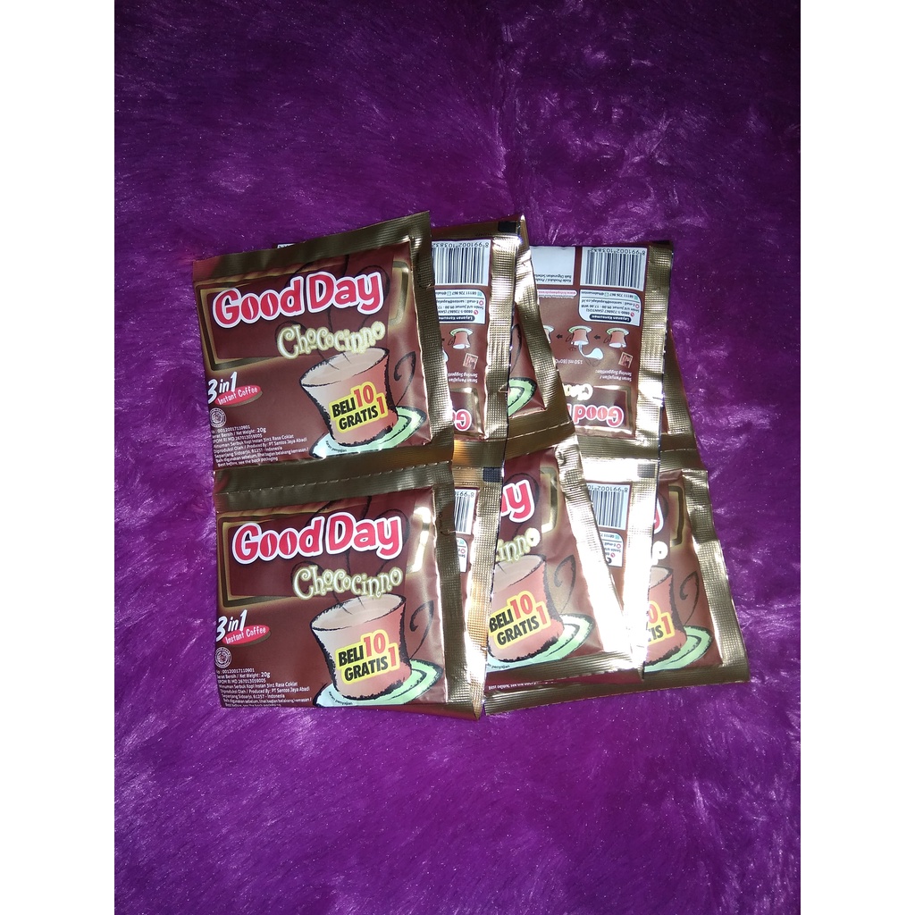 Jual Kopi Good Day Chococinno Sachet 10 Gratis 1 Shopee Indonesia