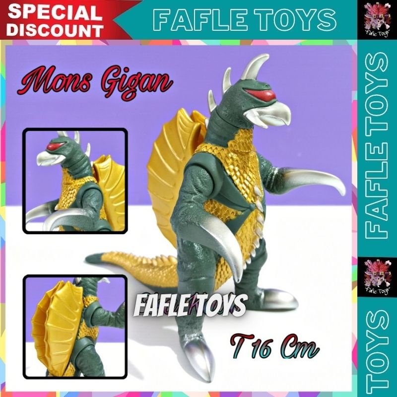 Jual Gigan Action Figure Godzilla Kaiju Miniatur Pajangan Mainan