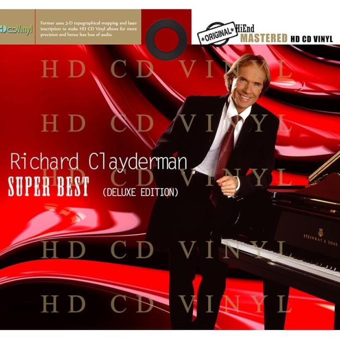 Jual CD RICHARD CLAYDERMAN SUPER BEST Audiophile Cd Album