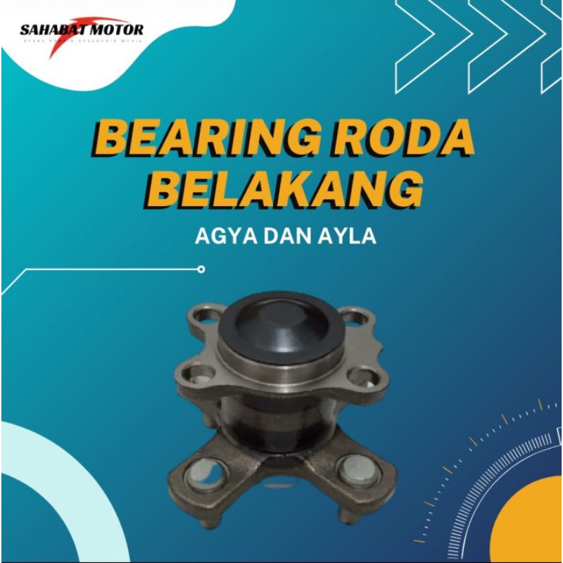 Jual Bearing Roda Belakang Agya Ayla All Varian Non Abs Terbaik Lahar