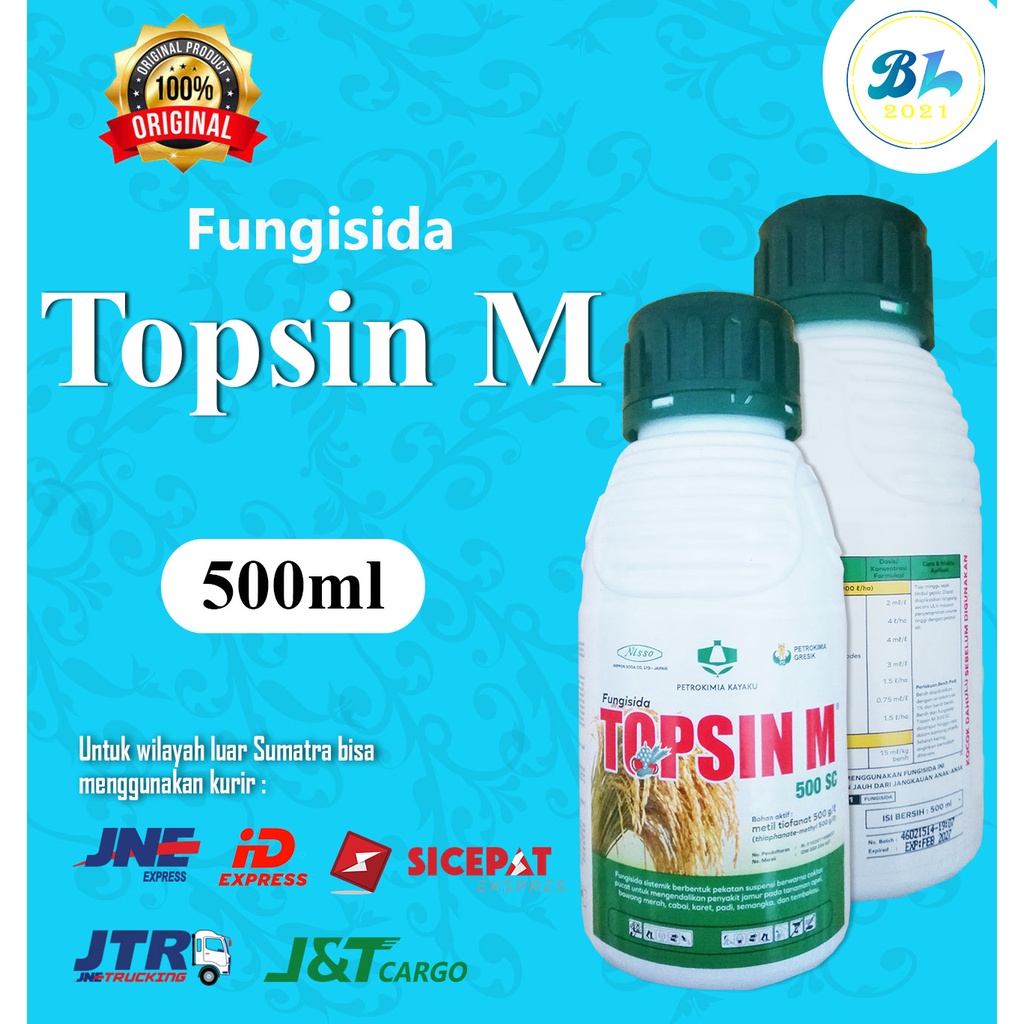 Jual Fungisida Topsin M Sc Ml Untuk Mengendalikan Penyakit Jamur