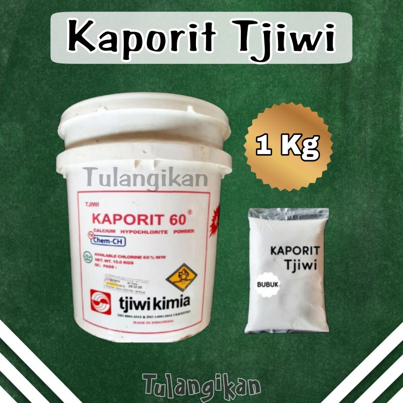 Jual Kaporit Tjiwi Powder Netto Kg Shopee Indonesia