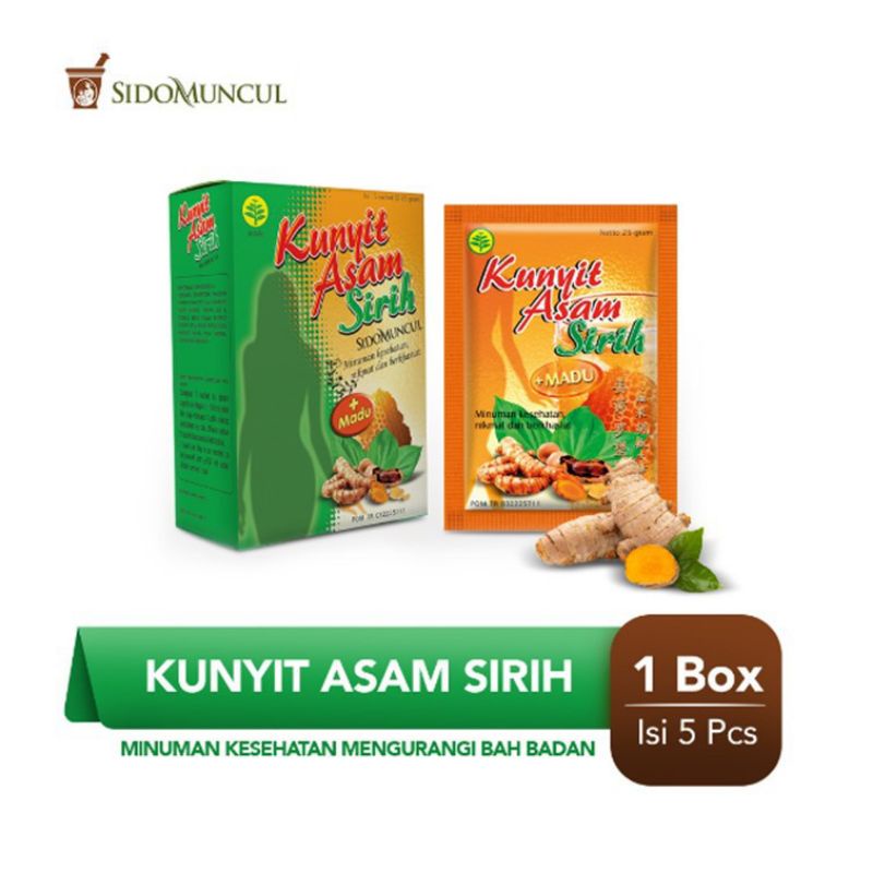 Jual Kunyit Asam Sirih Sidomuncul Shopee Indonesia