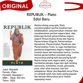 Jual Paket Buku Filsafat Republik Politea Plato Plato Versus