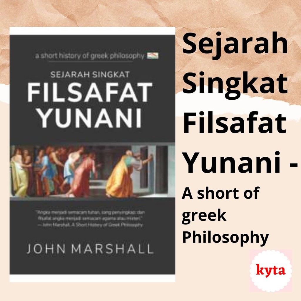 Jual Sejarah Singkat Filsafat Yunani Indonesia Shopee Indonesia