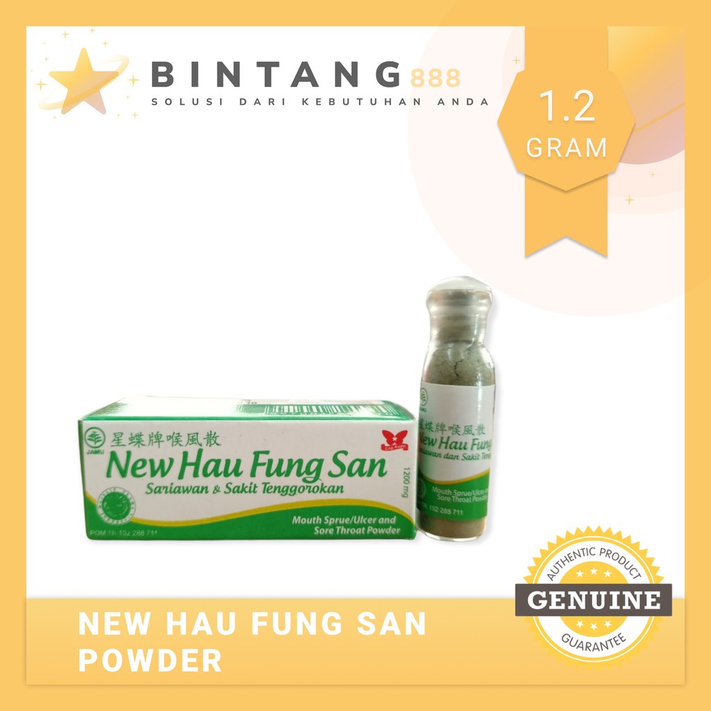 Jual New Hau Fung San Obat Sariawan Dan Sakit Tenggorokan Shopee