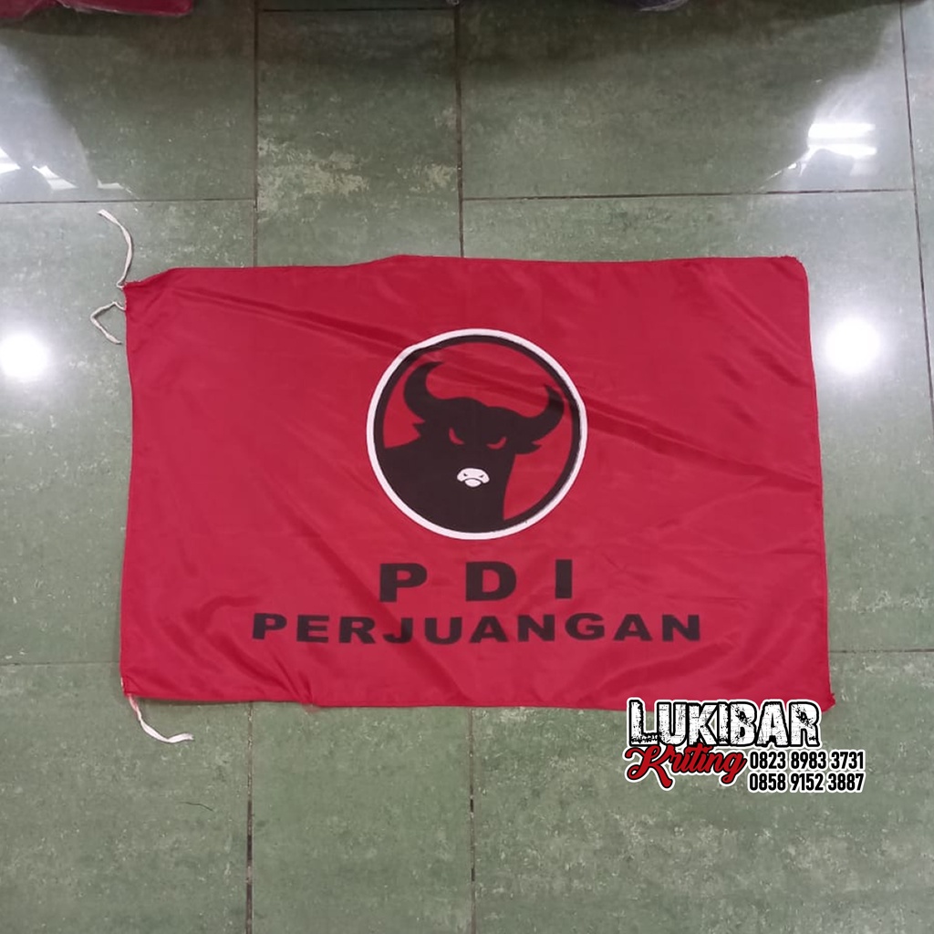 Jual Bendera Partai Pdi Perjuangan Ukuran X Cm Shopee Indonesia