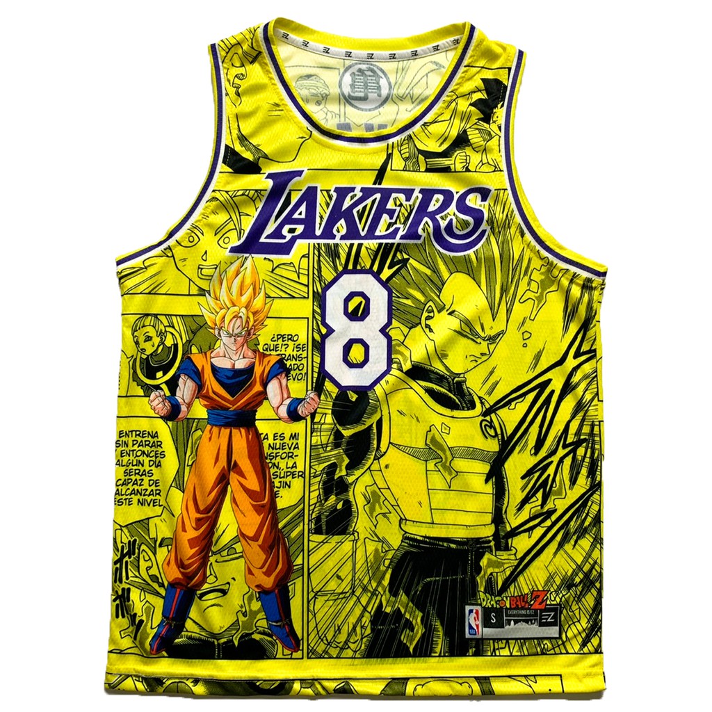 Jual Jersey Kobe Bryant La Lakers Dragon Ball Custom Swingman Bola