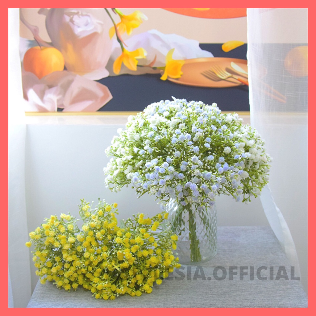 Jual Baby Breath Bunga Artificial Gypsophila Bunga Plastik Dekorasi