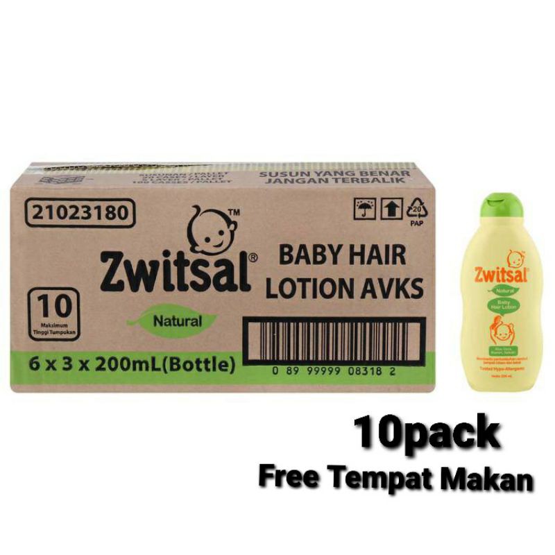 Jual Zwitsal Baby Hair Lotion Avks Ml Pack Shopee Indonesia