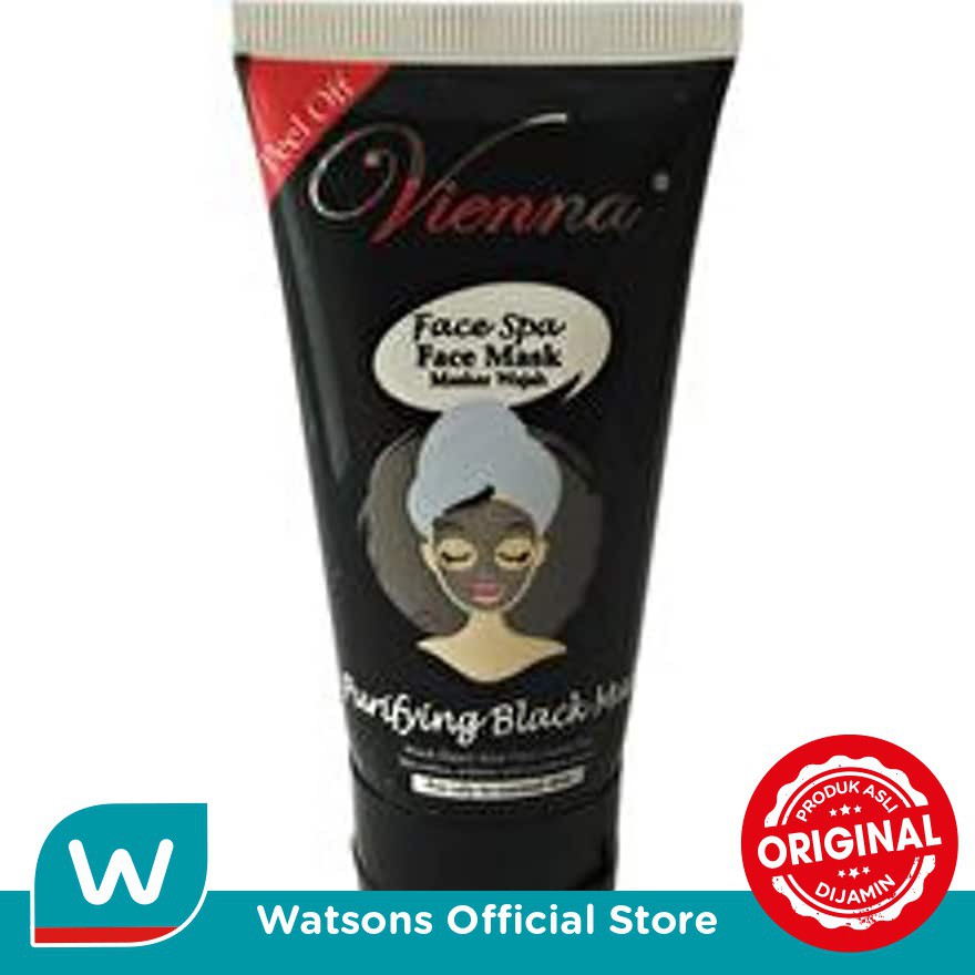 Jual Vienna Face Mask Peel Off Black 50ml Shopee Indonesia