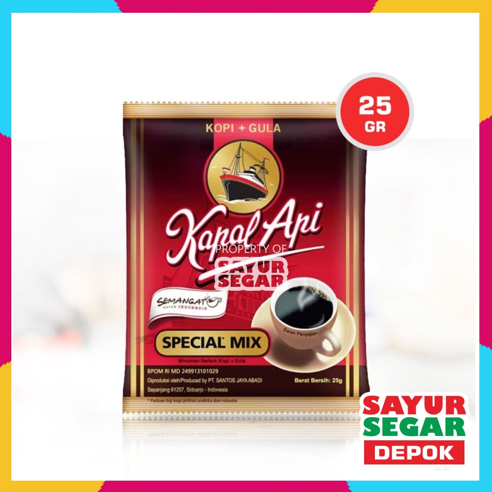 Jual Kopi Kapal Api Special Mix G Sachet Kopi Gula Shopee Indonesia