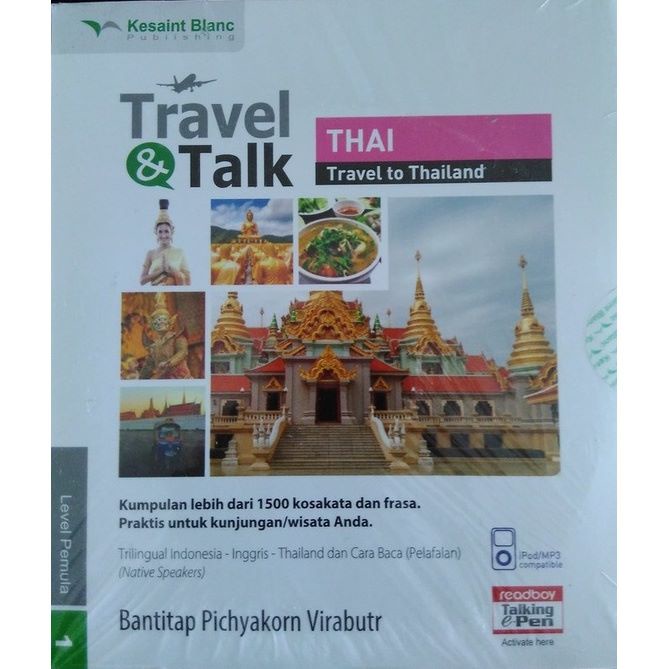 Jual Buku Travel Talk Thai Travel To Thailand Soft Cover Shopee