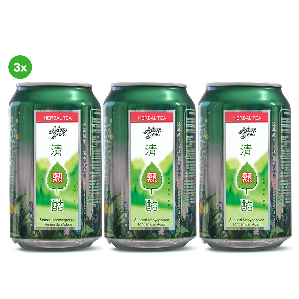 Jual Adem Sari Ching Ku Herbal Tea Ml Pcs Shopee Indonesia