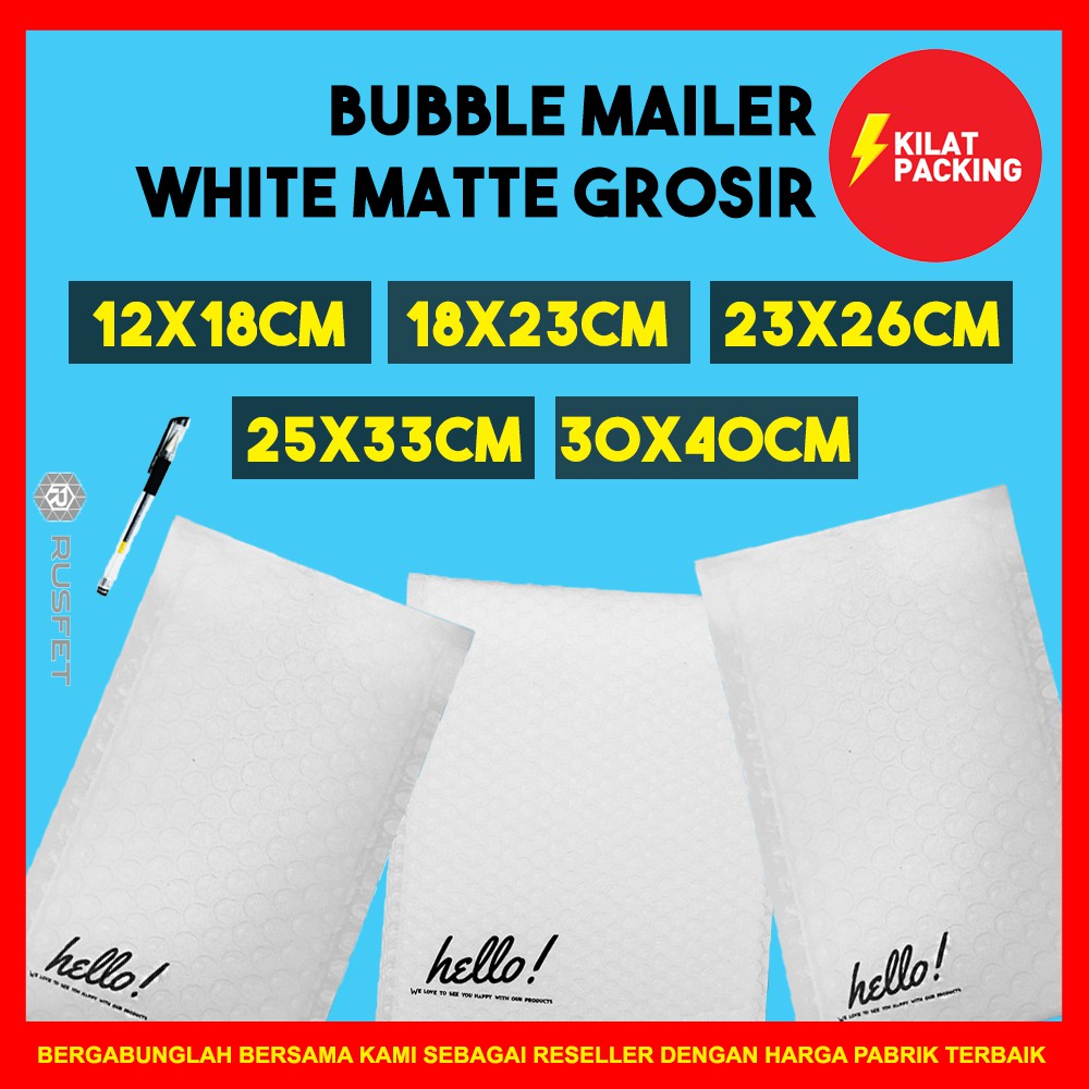 Jual AMPLOP BUBBLE MURAH BUBBLE MAILER PREMIUM POLYBUBBLE MURAH