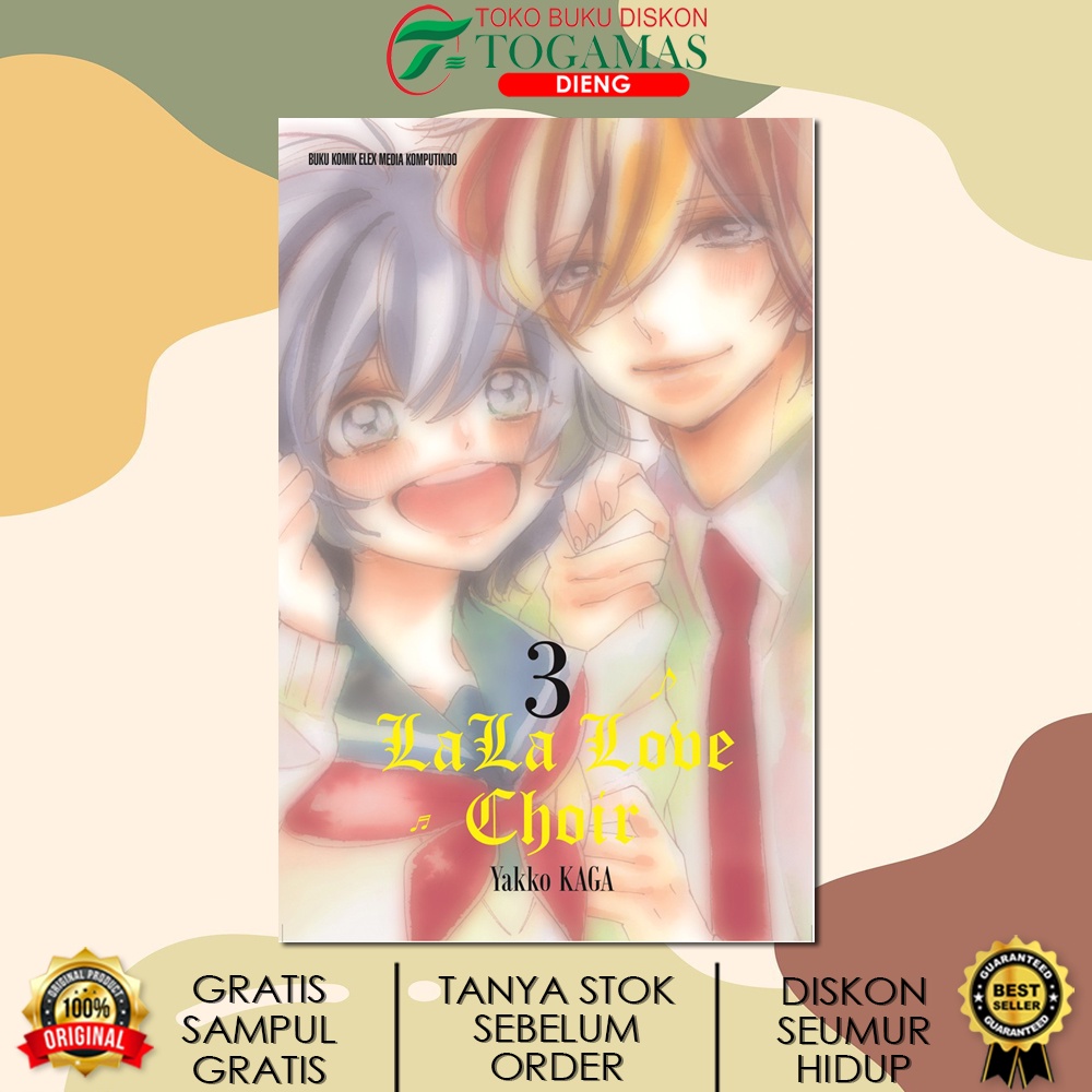 Jual SERI KOMIK LALA LOVE CHOIR 1 2 3 KARYA YAKKO KAGA Shopee Indonesia