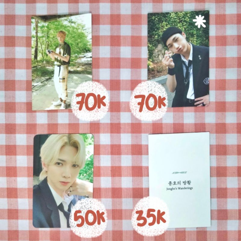 Jual PC PHOTOCARD ATEEZ FEVER YUNHO THANXX SAN INCEPTION YEOSANG BENE