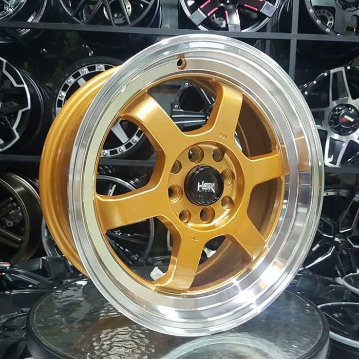 Jual Velg Racing Murah Type JDM Enkei Meister R16 Pink Gold Machine