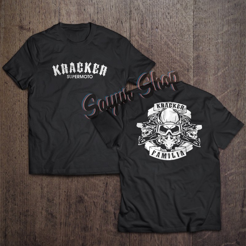 Jual Tshirt Kaos Baju Supermoto Kracker Familia Shopee Indonesia