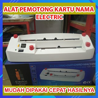 Jual Alat Pemotong Kartu Nama Electric Electric Card Cutter Shopee