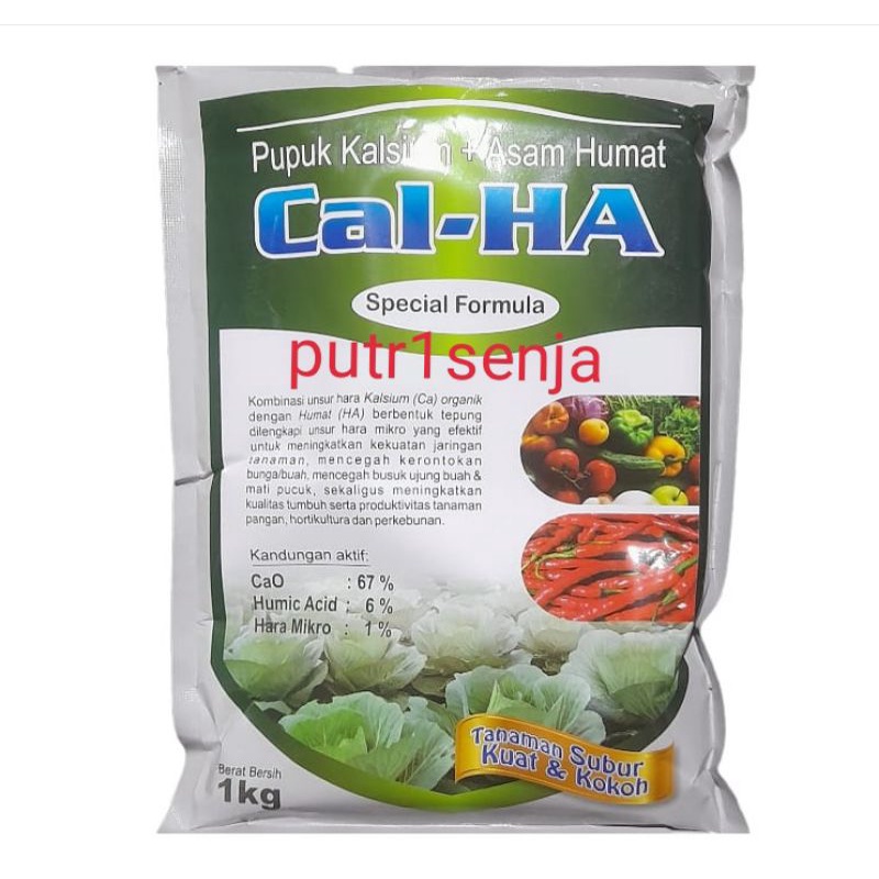 Jual CAL HA 1kg Pupuk Kalsium Asam Humat Calha 1kg Shopee Indonesia