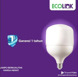 Jual Paket Pcs Lampu Led Ecolink Bohlam Bulb Kapsul Capsule Watt W