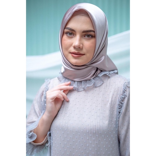 Jual Freya Dress Nude Grey Shopee Indonesia