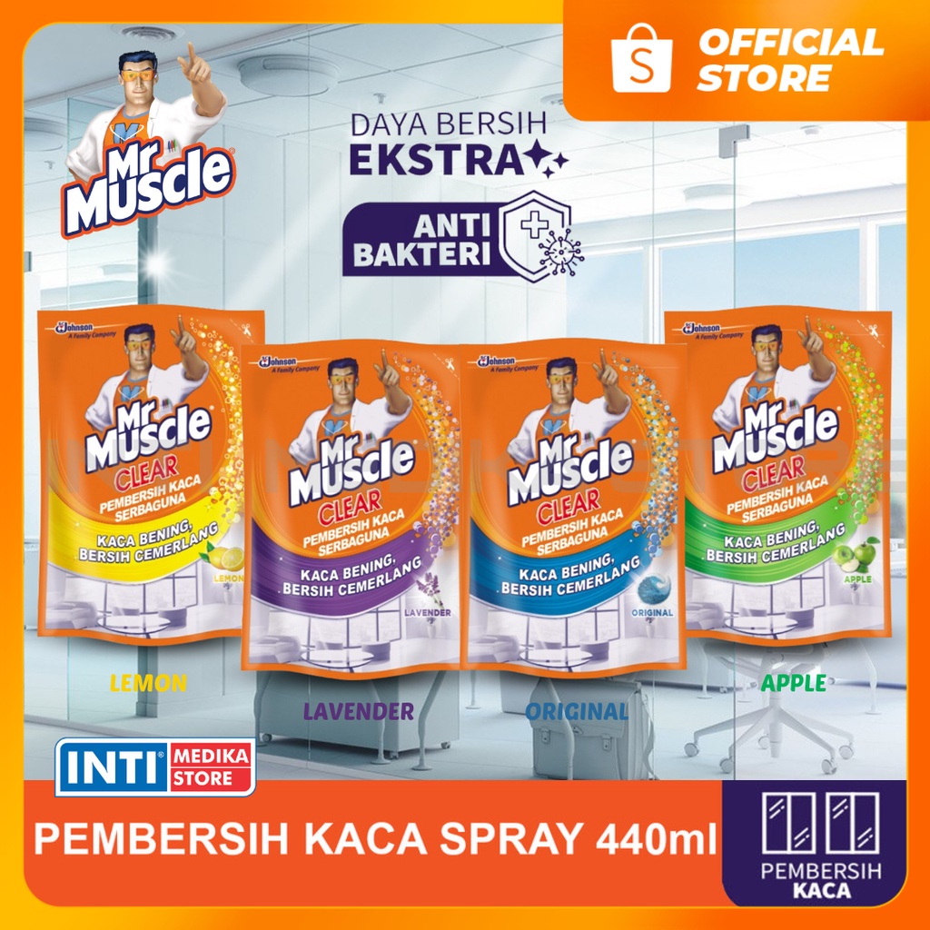 Jual Mr Muscle Cairan Pembersih Kaca Serbaguna Refill Ml Shopee