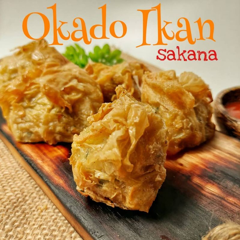 Jual Sakana Okado Ikan 500 Gram Siomay Kulit Tahu Sakana Karawang