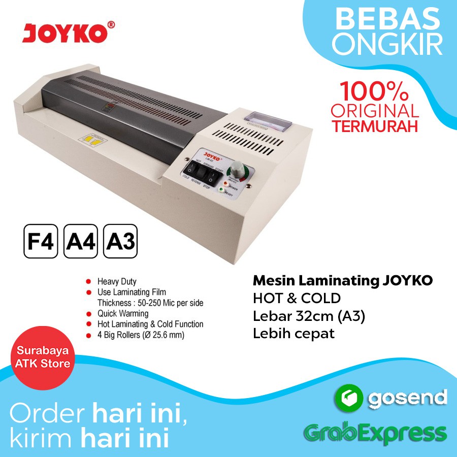 Jual Mesin Laminating Joyko Lm Laminating Machine Laminasi Indonesia