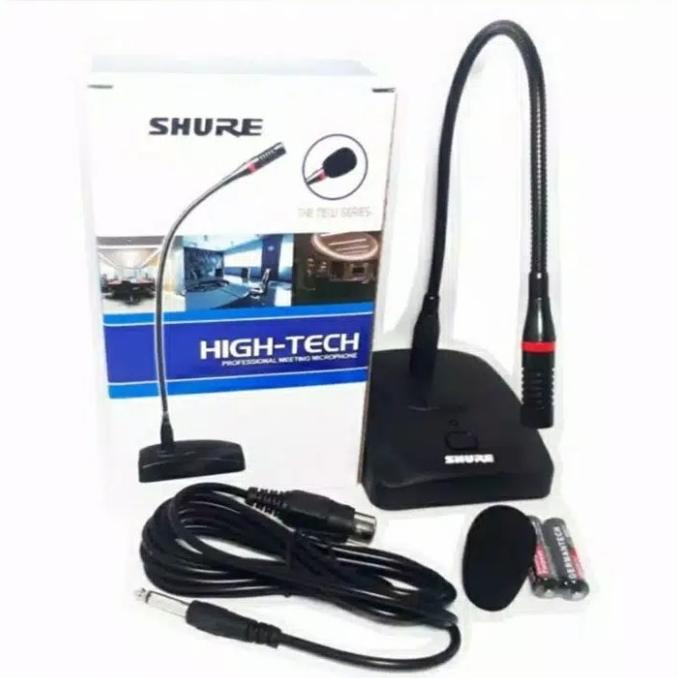 Jual Mic Podium SHURE TM 18 Microphone Meja Shopee Indonesia