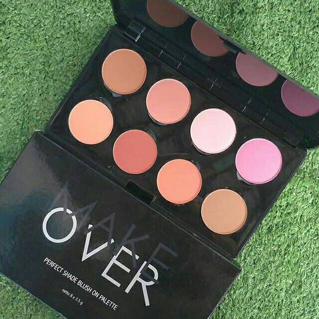 Jual Perfect Shade Blush On Palette Make Over Shopee Indonesia