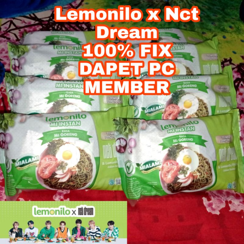 Jual Lemonilo X Nct Dream Fix Dapat Pc Photocard Nct Bisa Pilih Member