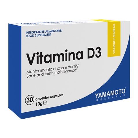 Jual YAMAMOTO NUTRITION VITAMINA D3 30 CAPSULES 30 SERVING Shopee