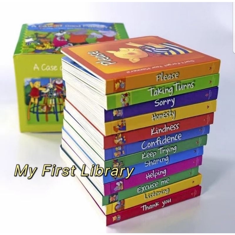 Jual A Case Of Good Manner Box Set Board Book Buku Bayi Shopee