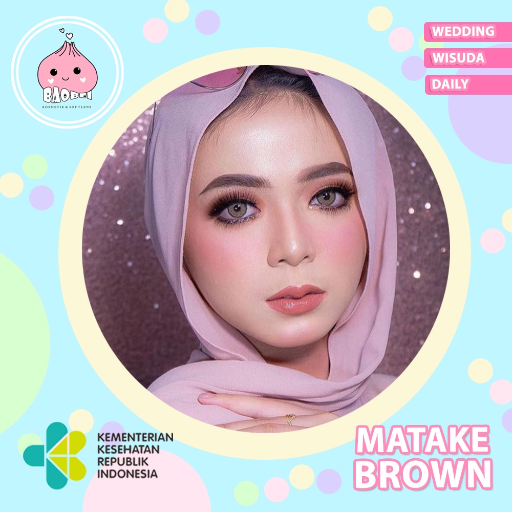 Jual Softlens Wedding Soflens Matake Soflen Brown Normal Urban