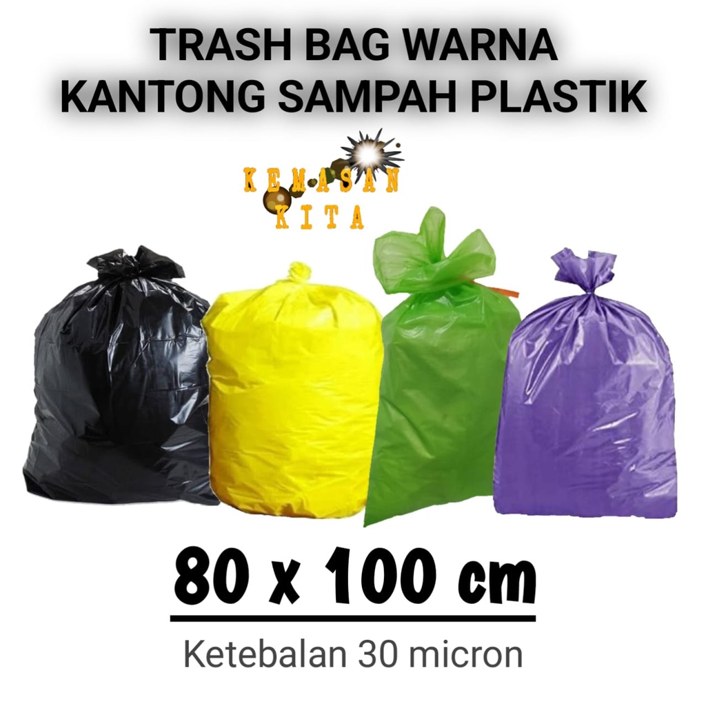 Jual Trash Bag Plastik Kantong Sampah X Cm Shopee Indonesia