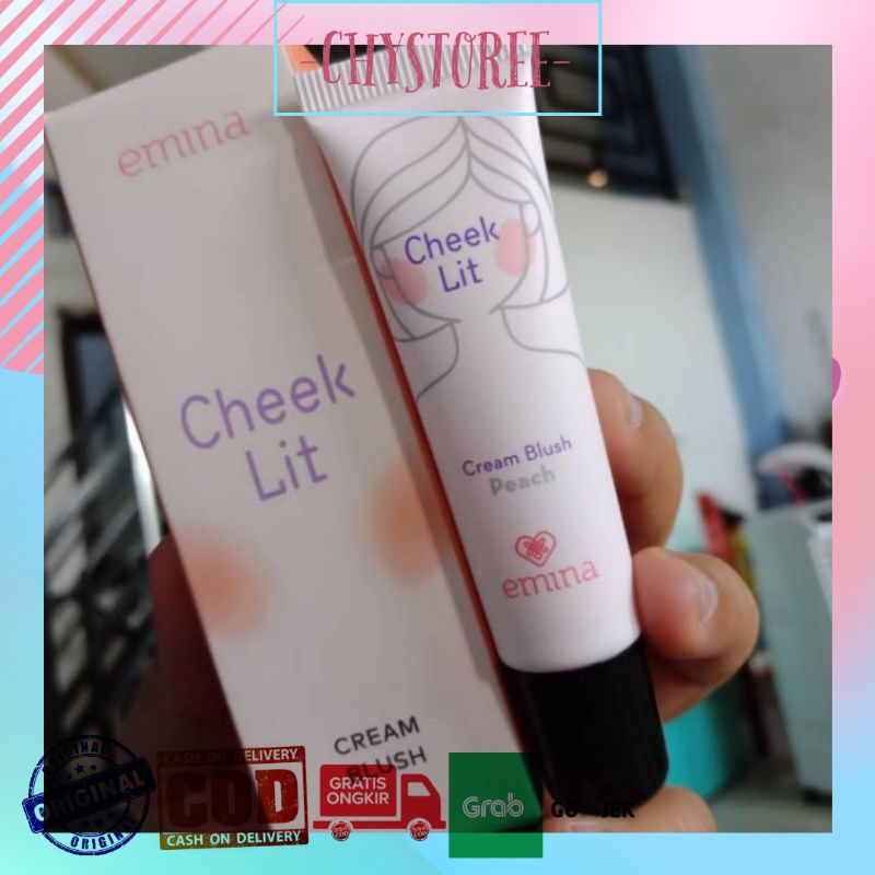 Jual Emina Cheek Lit Cream Blush On Varian Peach Shopee Indonesia