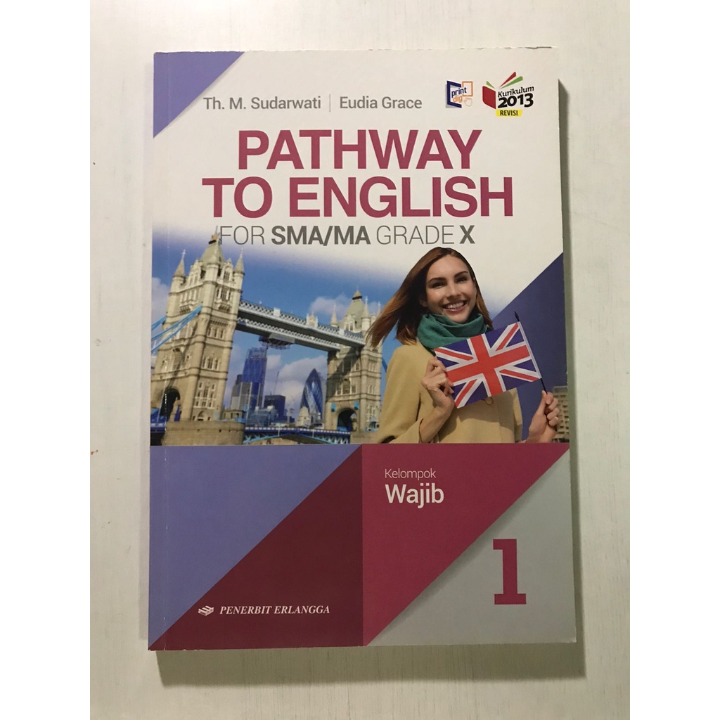 Jual Buku Bahasa Inggris Pathway To English Wajib SMA Kelas 10 X BEKAS