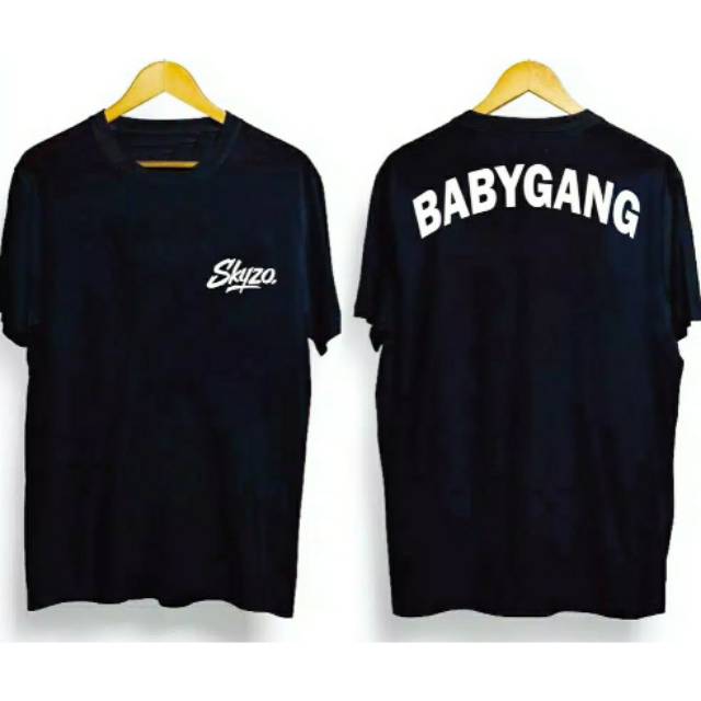 Jual Kaos Bg Babygang Skyzo Custom Tshirt Baju Babygang Bg Skyzo Baby