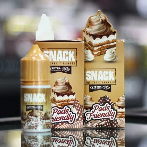 Jual Snack V4 Cake Tiramisu Pods Friendly 30ML By Tetra X Vape On