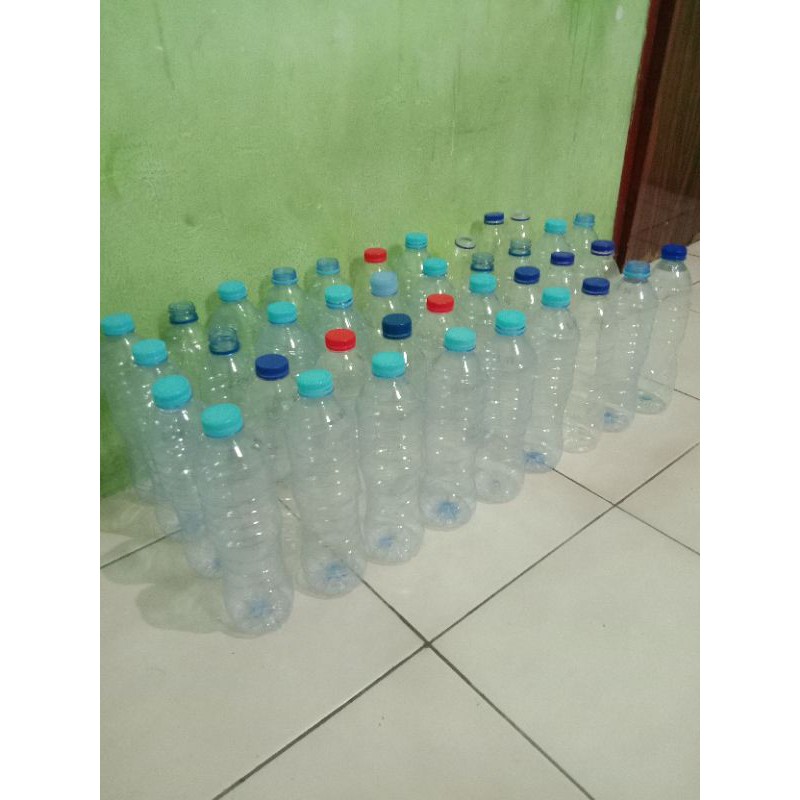 Jual Botol Bekas Aqua Oasis Lemineral Botol Bekas Bersih Shopee