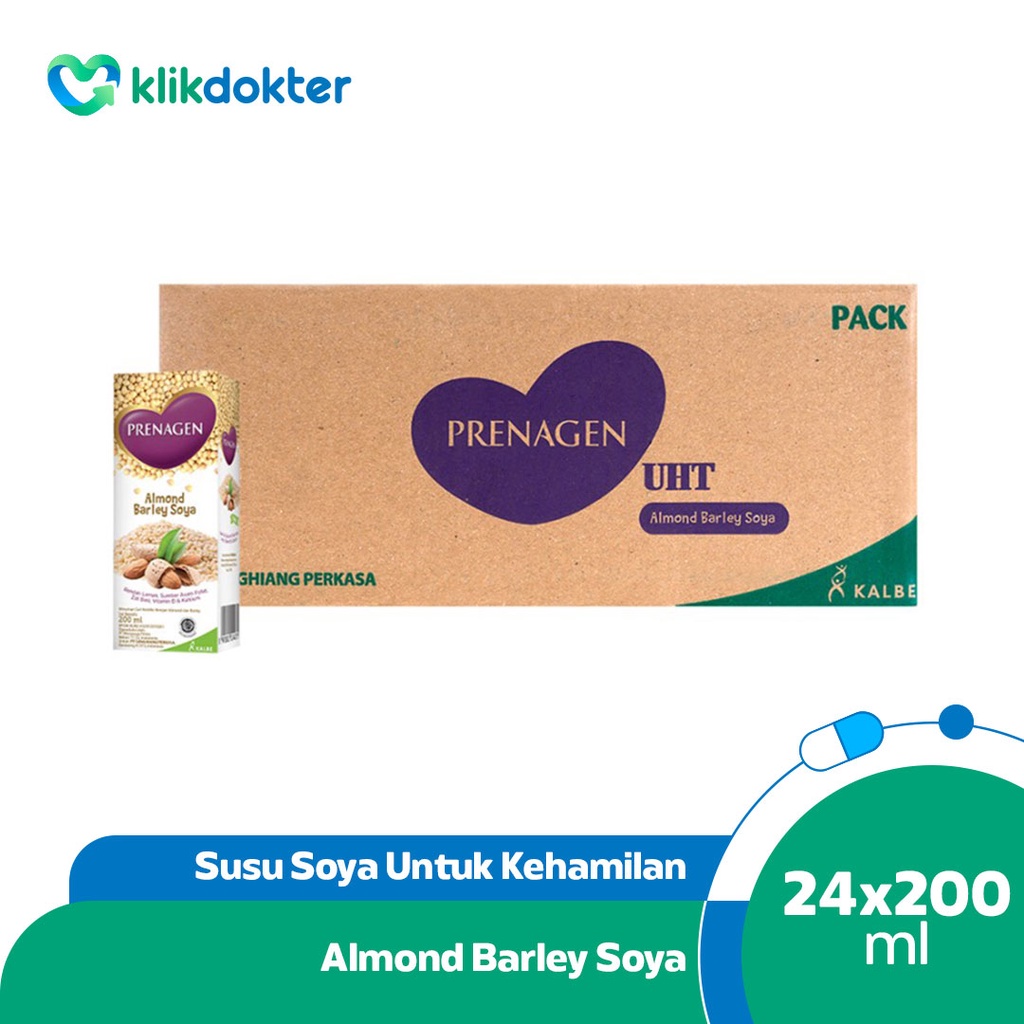 Jual Karton Prenagen Mommy Uht Almond Barley Soya Ml Shopee